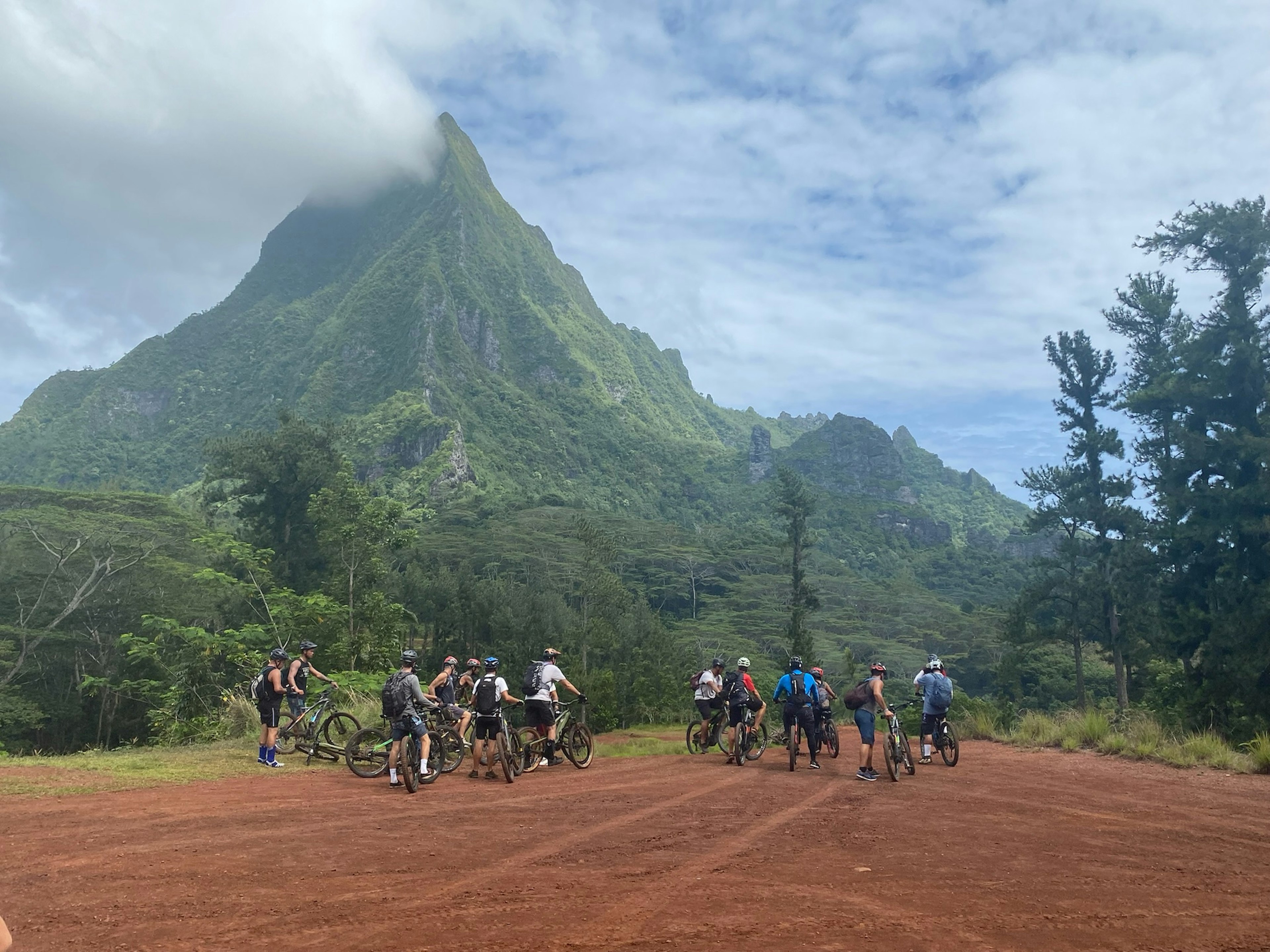 Getting a lay of the land on a guided bike tour