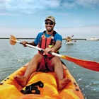 P2D7E1 Kayak tour, Parque Natural da Ria Formosa, Faro, Algarve, Portugal