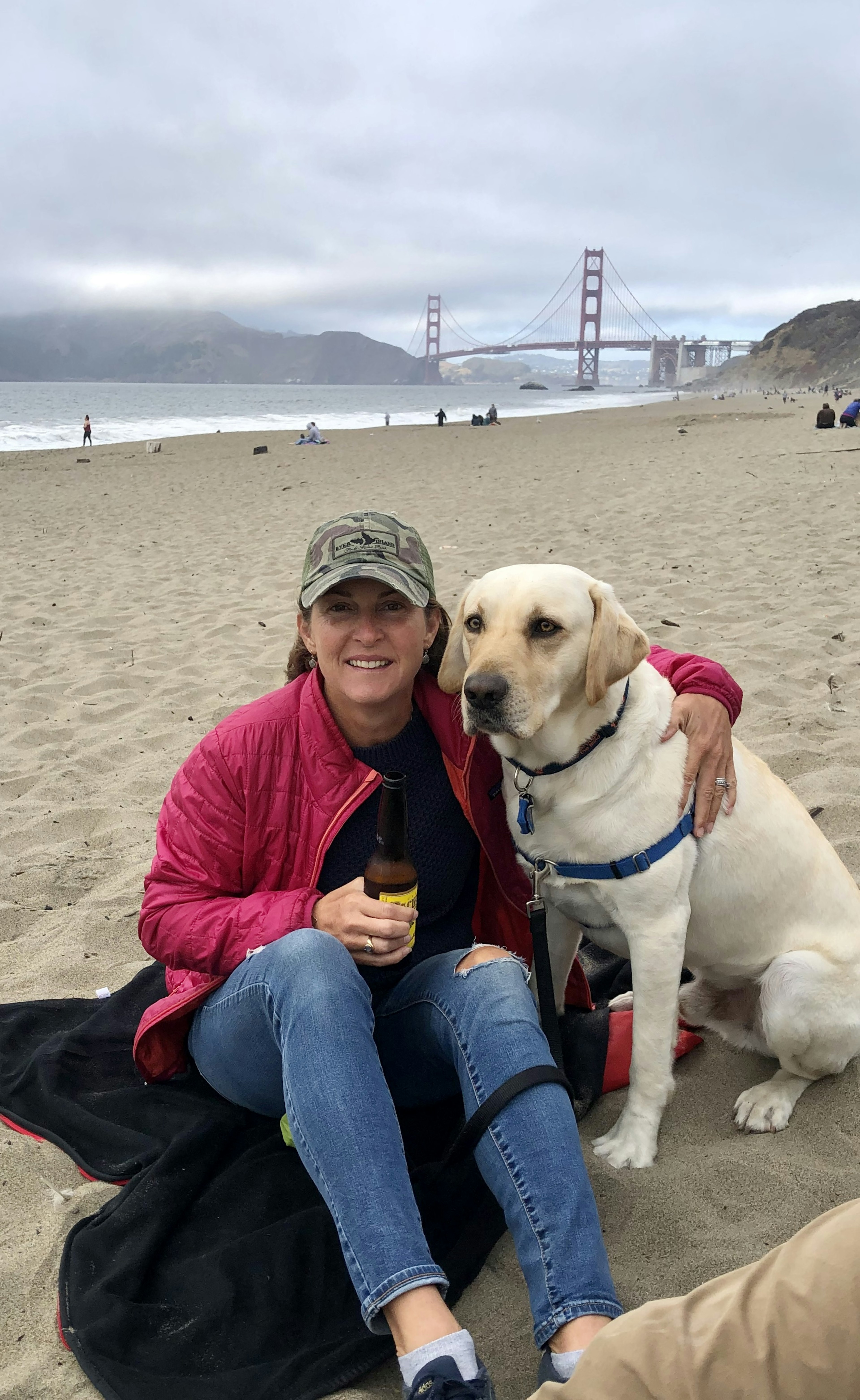 Emily Janowsky and her dog Rocket