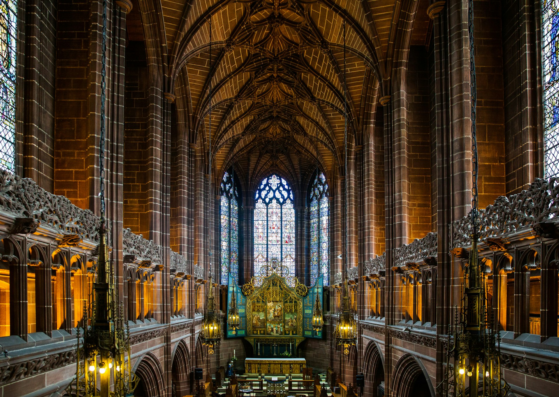 The Lady Chapel in Liverpool Cathedral