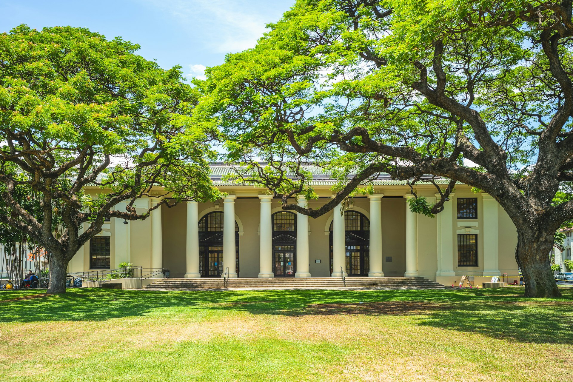 Hawaii State Public Library in Honolulu, Oahu