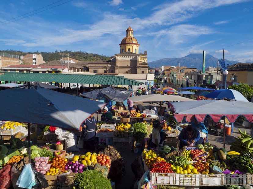 Fruit Market, Otavalo, Ecuador