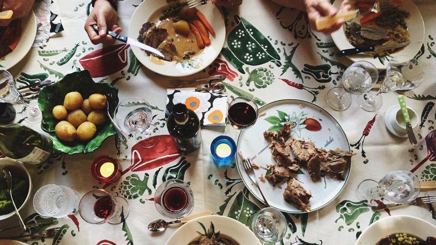 Home cooked dinner gathering in Reykjavik, Iceland