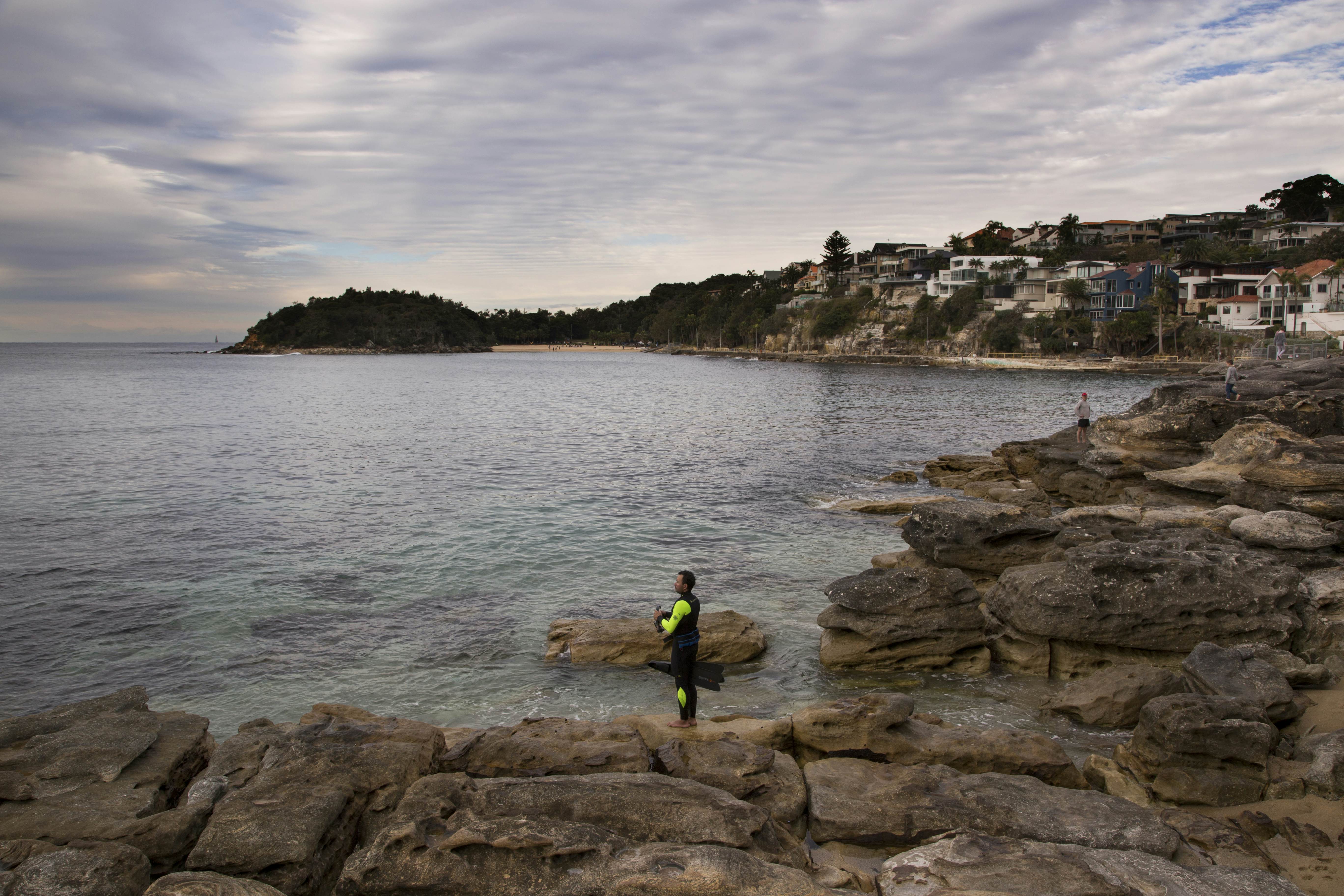 The path to Shelly Beach, Manly, Sydney, NSW, Australia