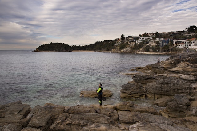 The path to Shelly Beach, Manly, Sydney, NSW, Australia