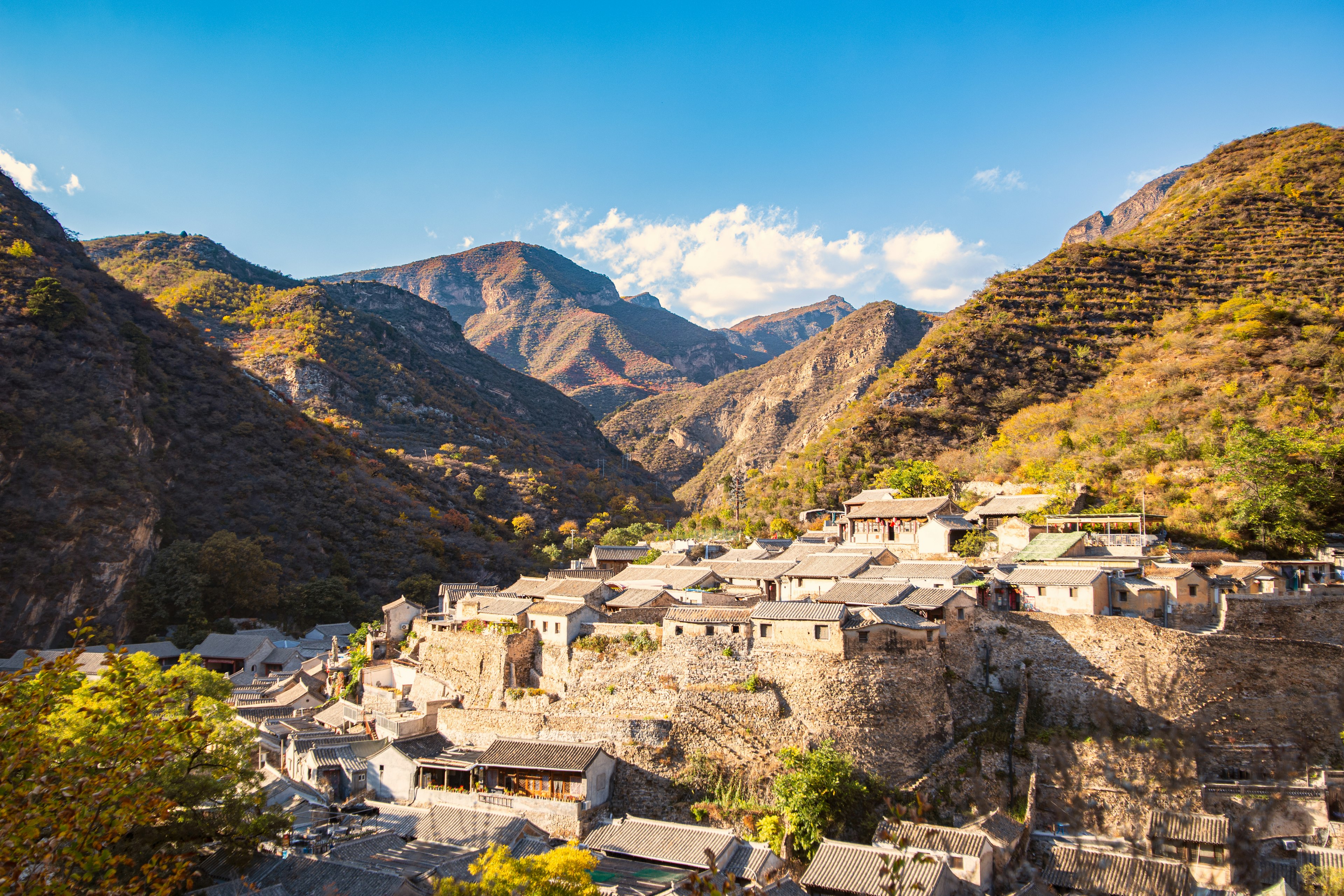 Cuandixia (Chuandixia) is an ancient village near Beijing, China