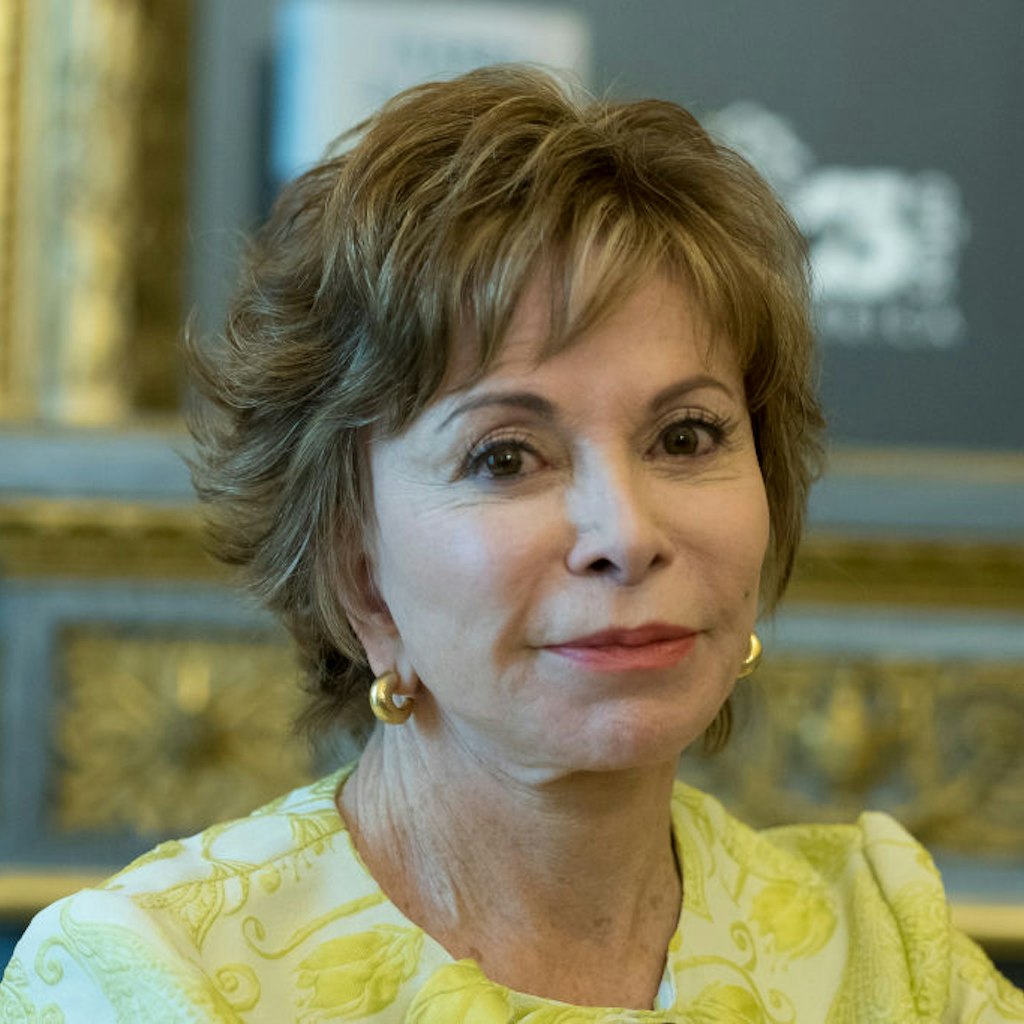 Chilean writer, Isabel Allende arrives to present her book 'Mas alla del invierno' in Madrid on June 5, 2017. (Photo by Oscar Gonzalez/NurPhoto via Getty Images)