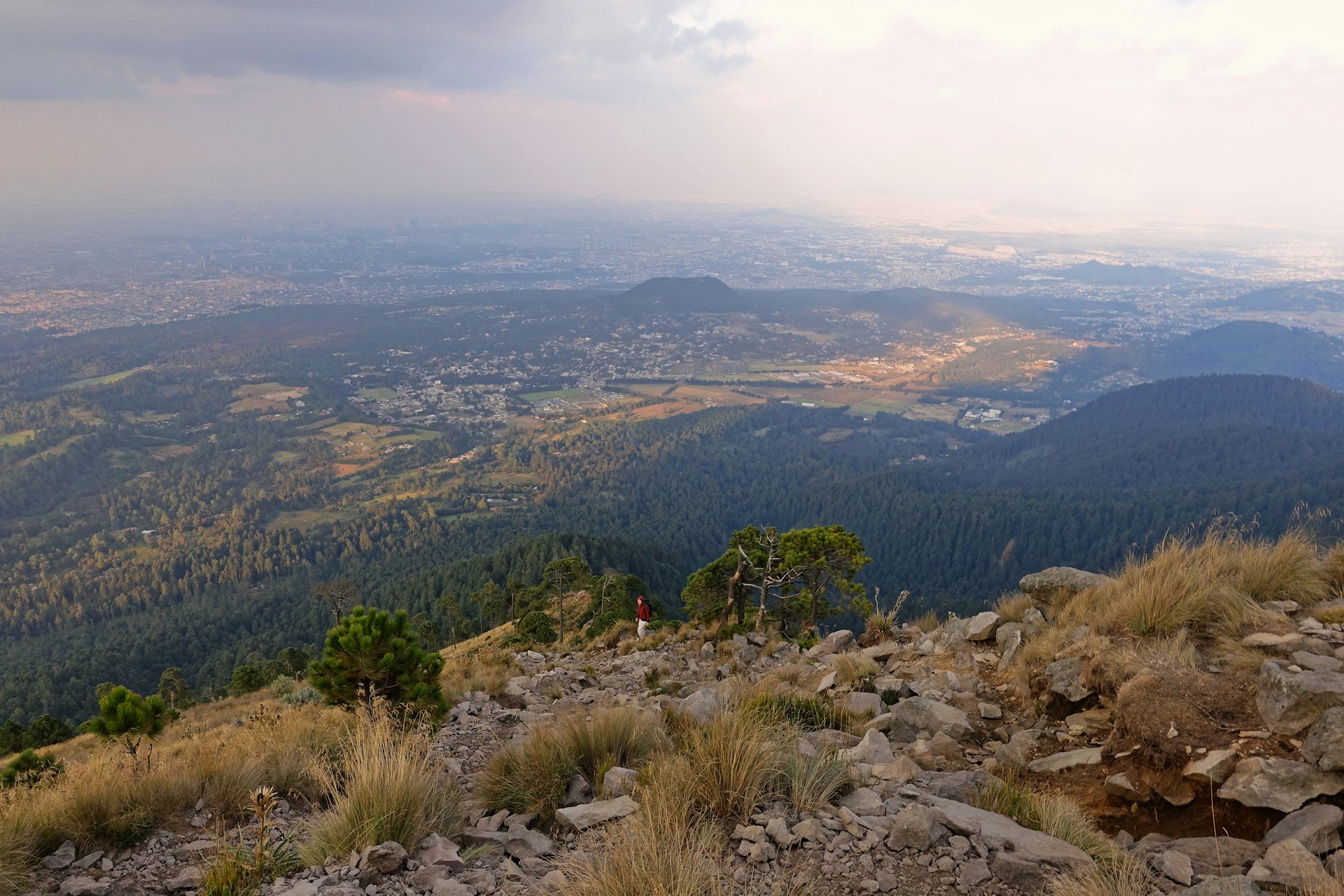 A scenic view of Pico Del Águila, a mountain near Mexico City