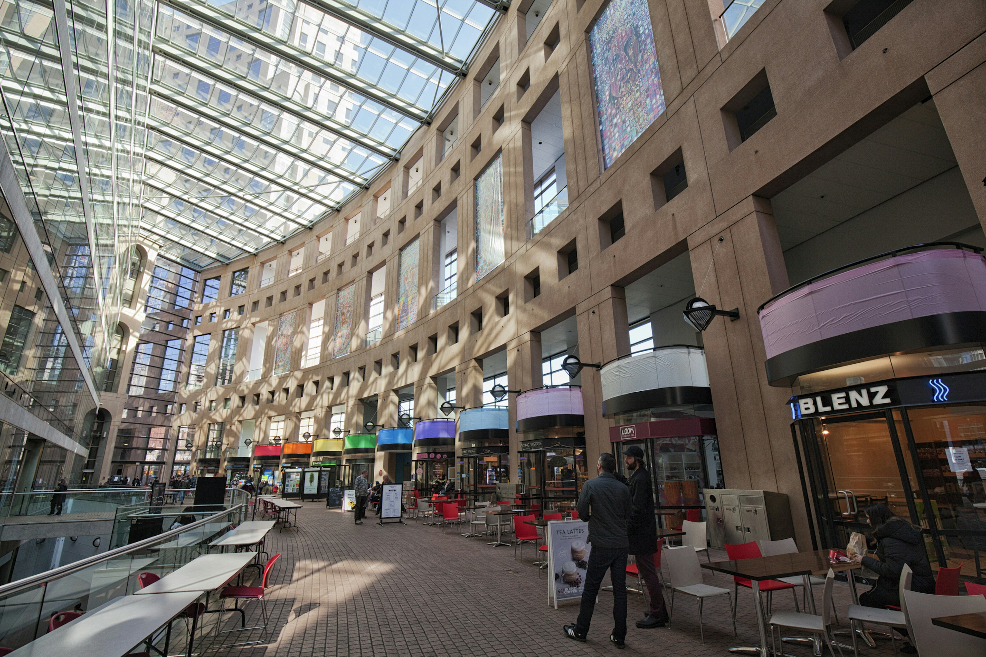 Inside of Vancouver Public Library