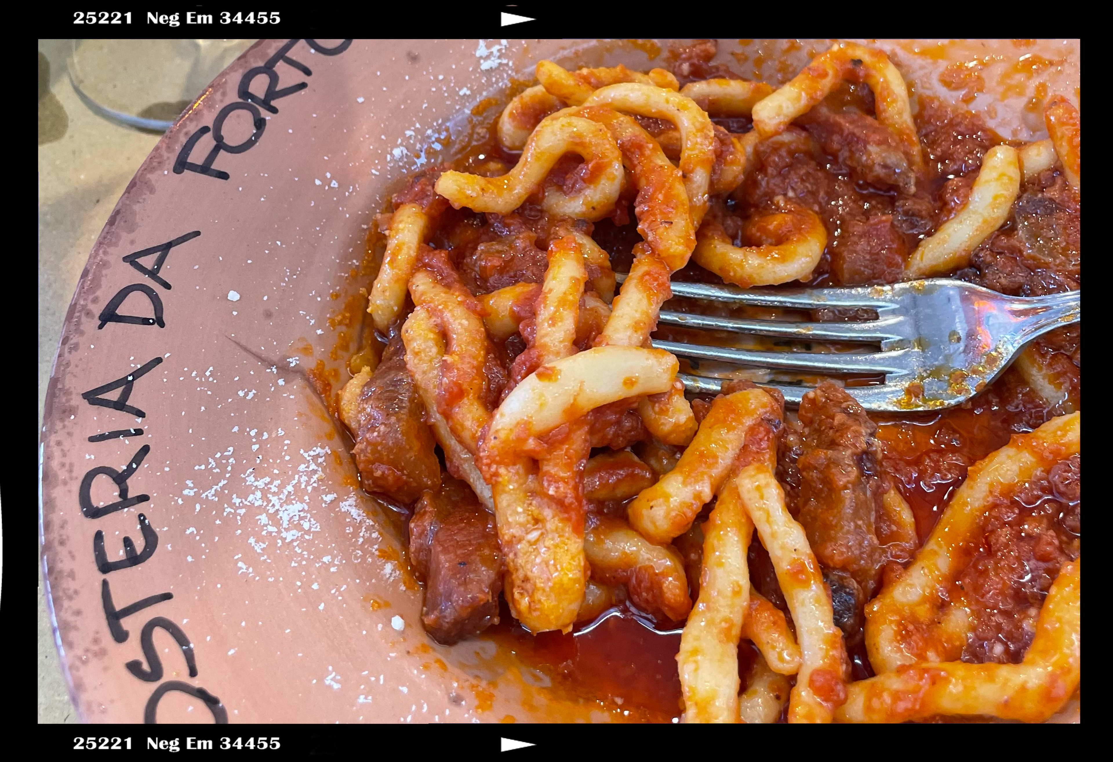 Plate of pasta