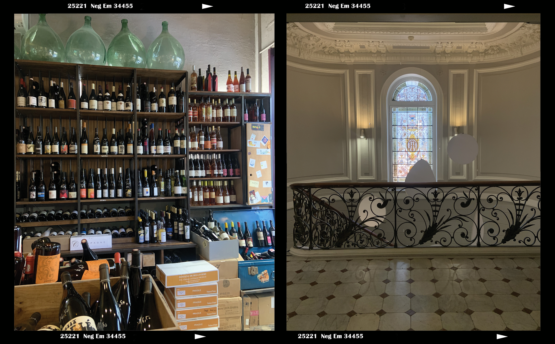 Hotel Vendome and extra: La Part des Anges wine shop.