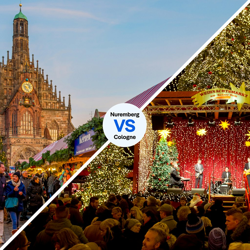 The Christmas markets at Nuremberg and Cologne are worth a visit. 