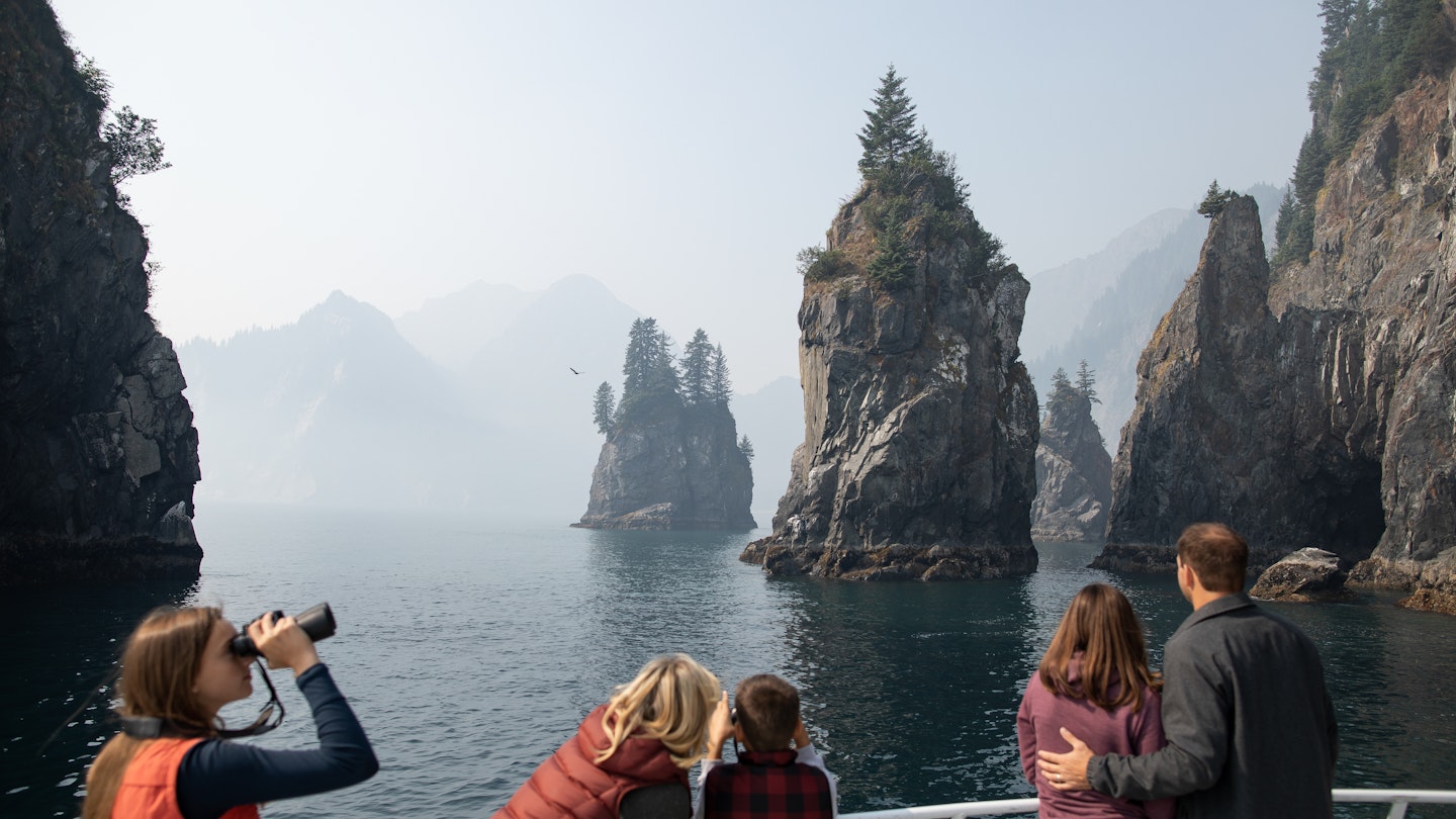 Watch of wildlife among the cliffs of Kenai Fjords National Park © Nathaniel Wilder/Lonely Planet