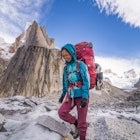 Rock climbing in El Chaltén, south Patagonia, Argentina
