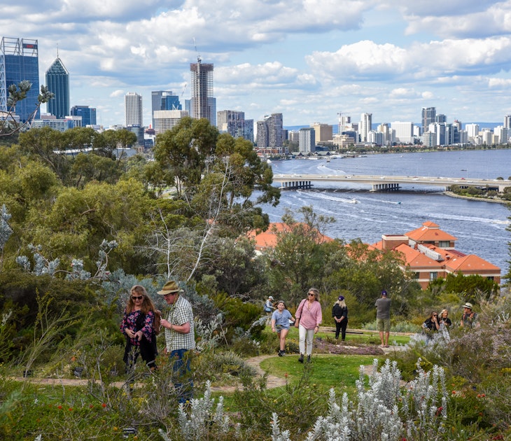 Take in views of Perth from Kings Park © Ronan O'Connell/Lonely Planet