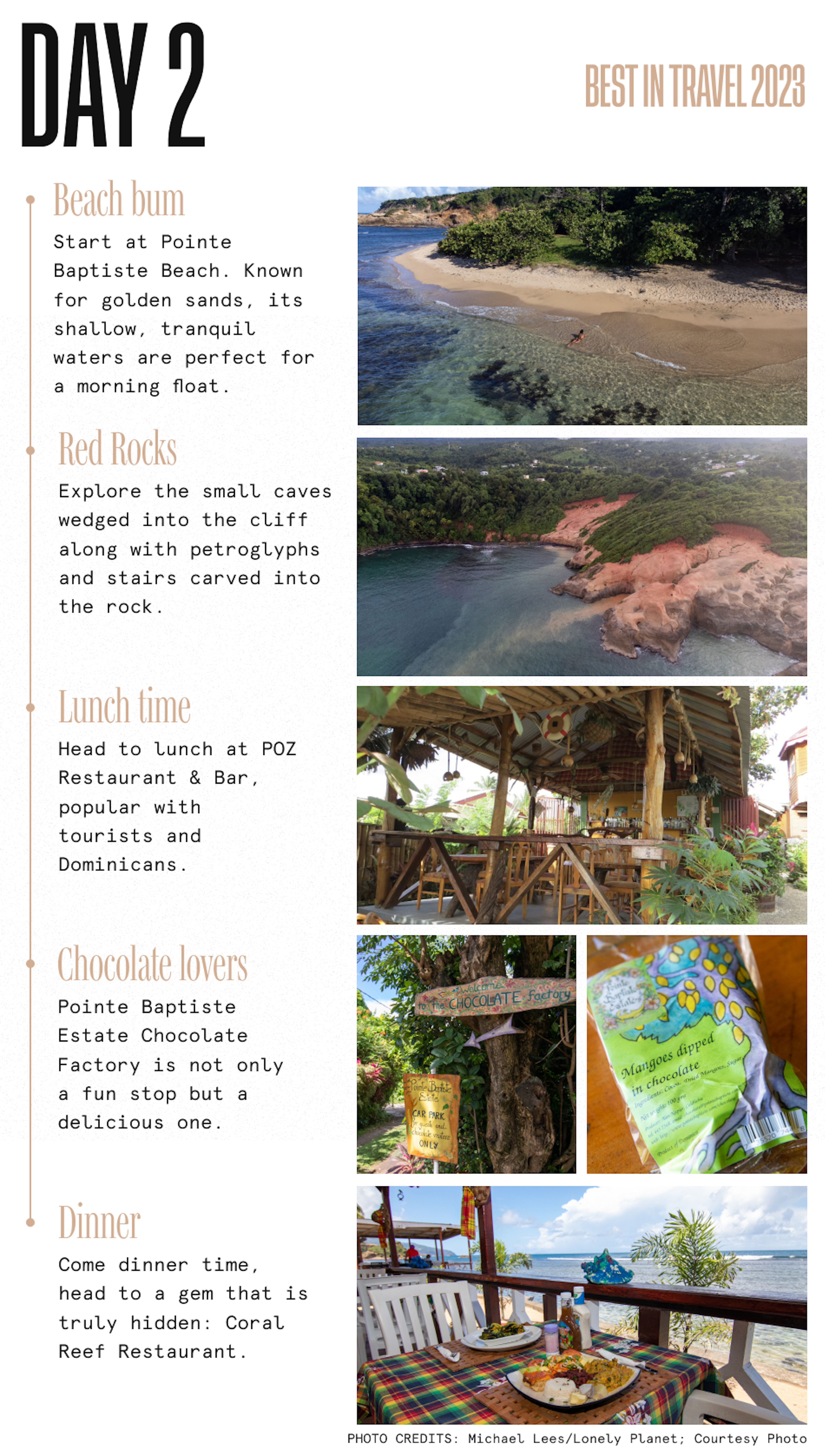 dominica itinerary overview day 2