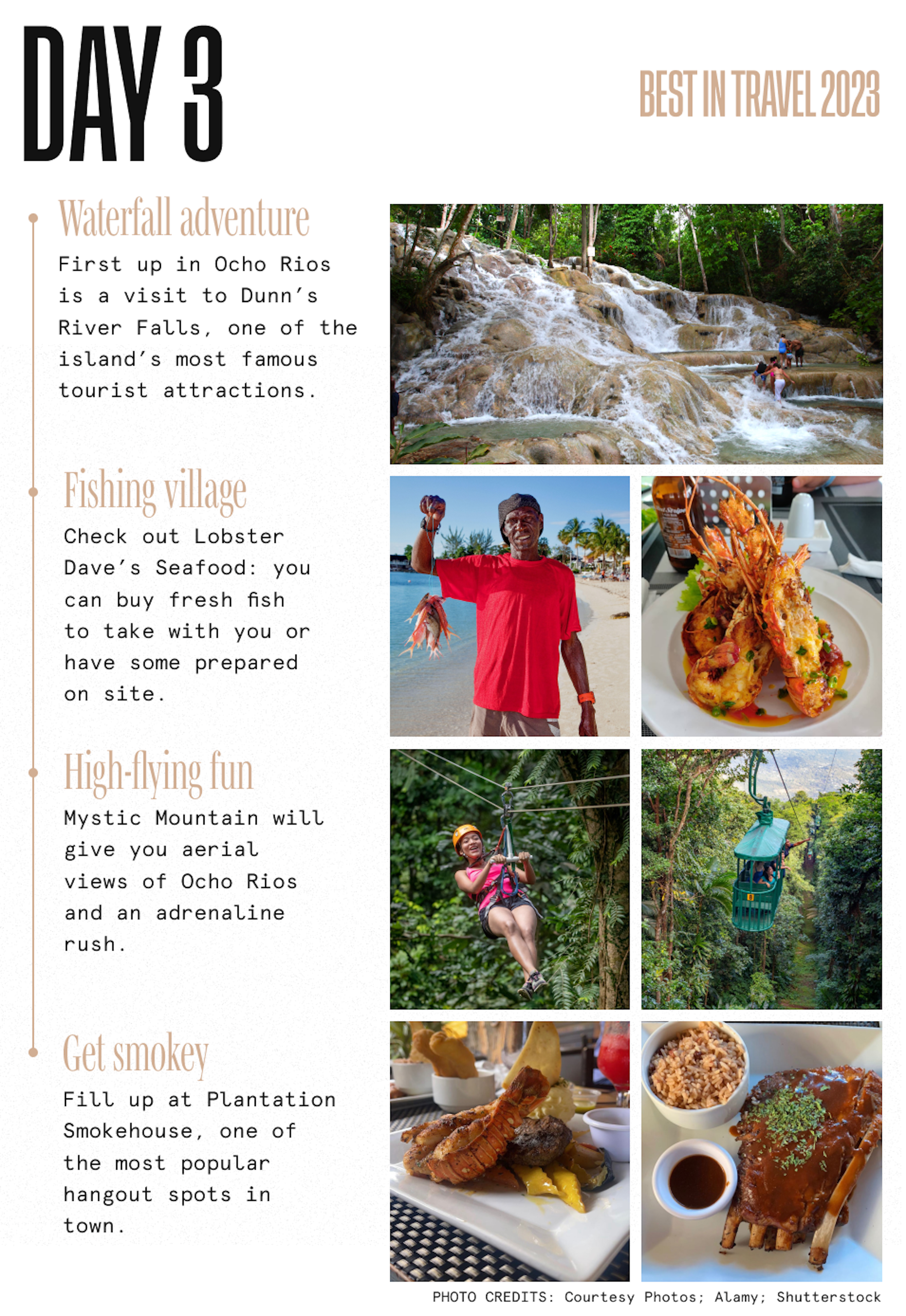 Jamaica itinerary overview day 3