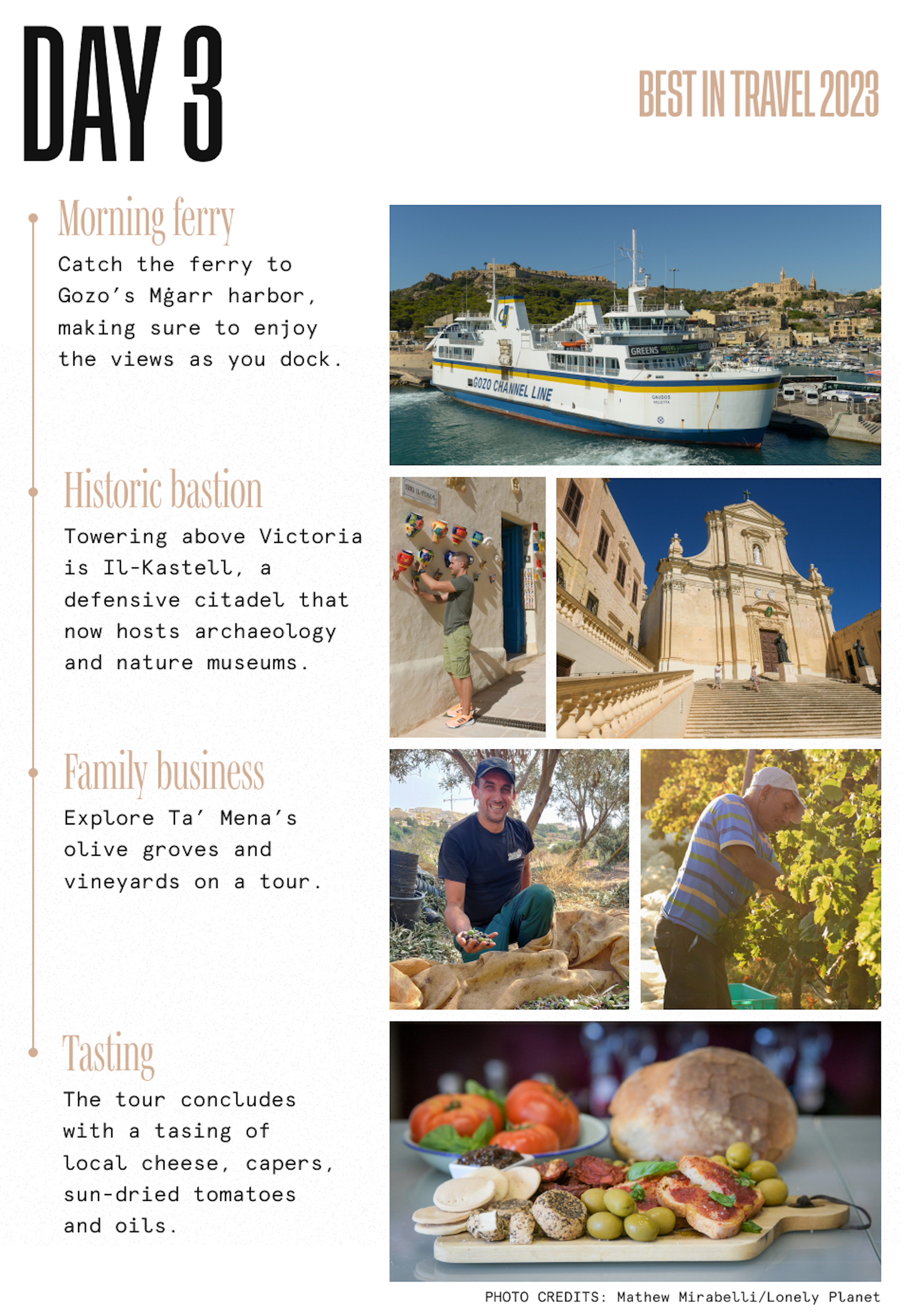 Malta itinerary day 3