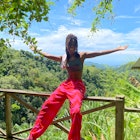 Kayla Wheeler on a hike in Jamaica © Kayla Wheeler
