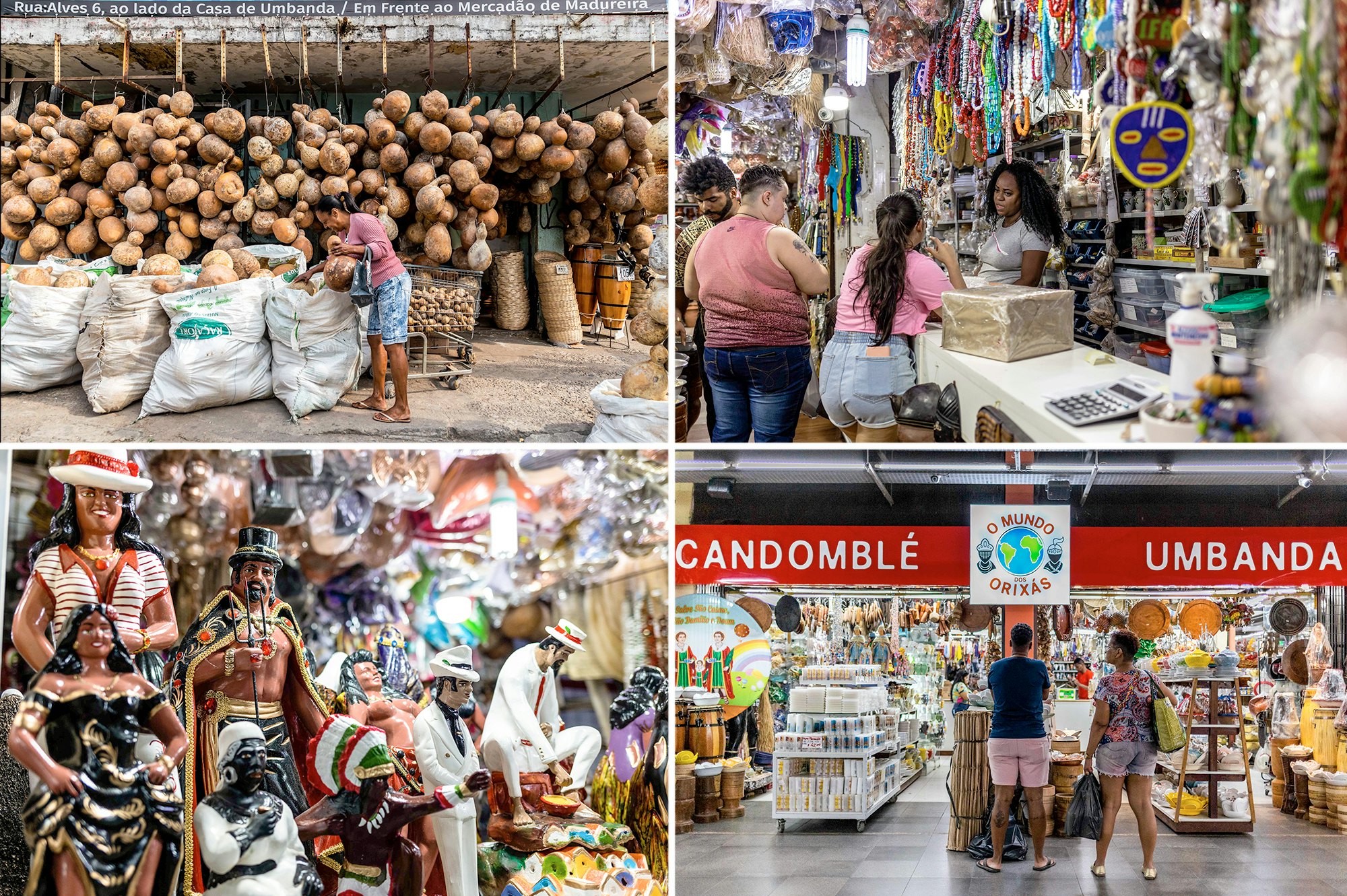 Scenes from Mercadão de Madureira