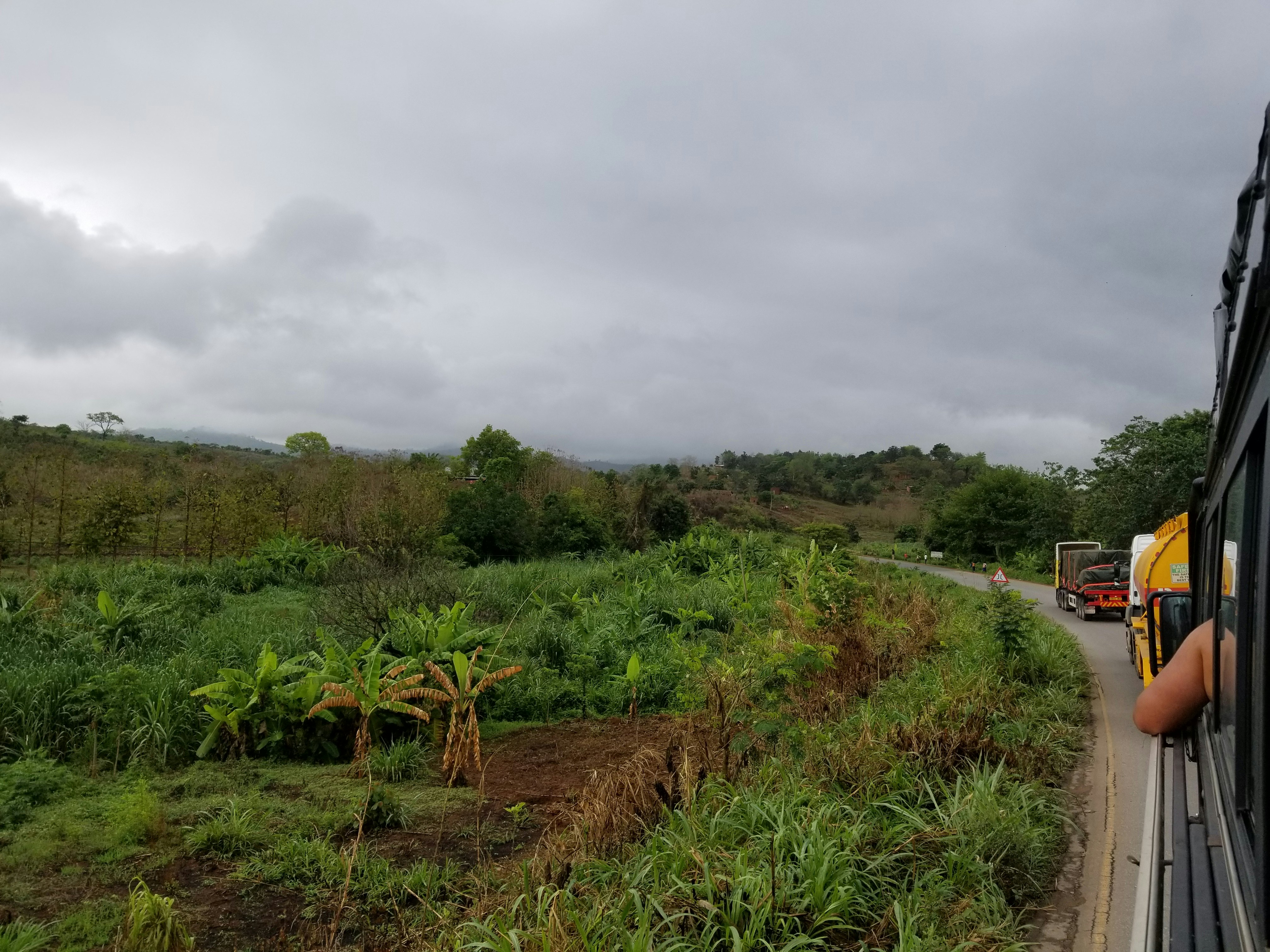 A scenic drive along Kande Beach in Malawi