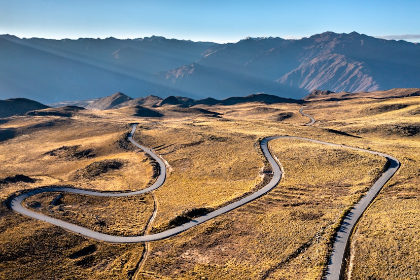 Road to the Colca Canyon in the Peruvian Andes; Shutterstock ID 2038250537; your: Sloane Tucker; gl: 65050; netsuite: Online Editorial; full: Peru Road Trips Article