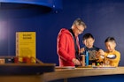 A family in the experiment gallery at Manchester's Science Museum © Chris Foster/Courtesy Image