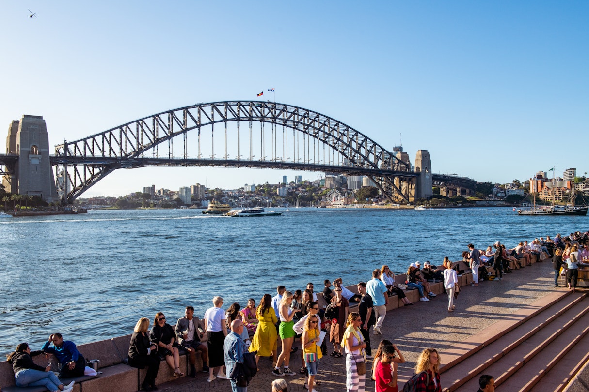 Views of the bay and bridge make the Sydney Harbor a must see © Isabella Moore/Lonely Planet