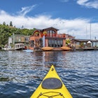 Kayaking on Lake Union in Seattle, WA