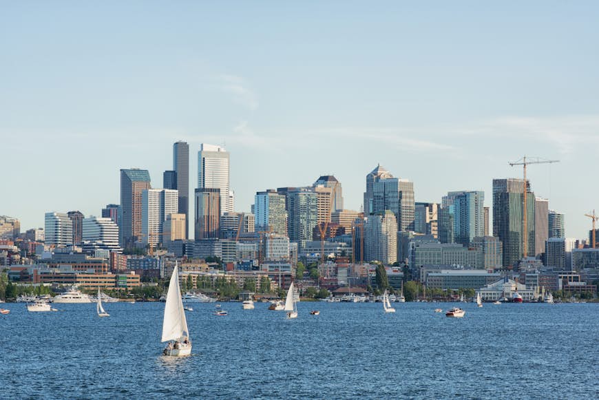 Lake Union, Seattle, as seen from from Gas Works Park