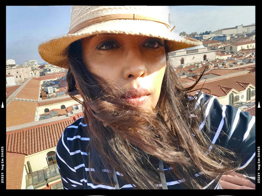 Istanbul rooftop selfie