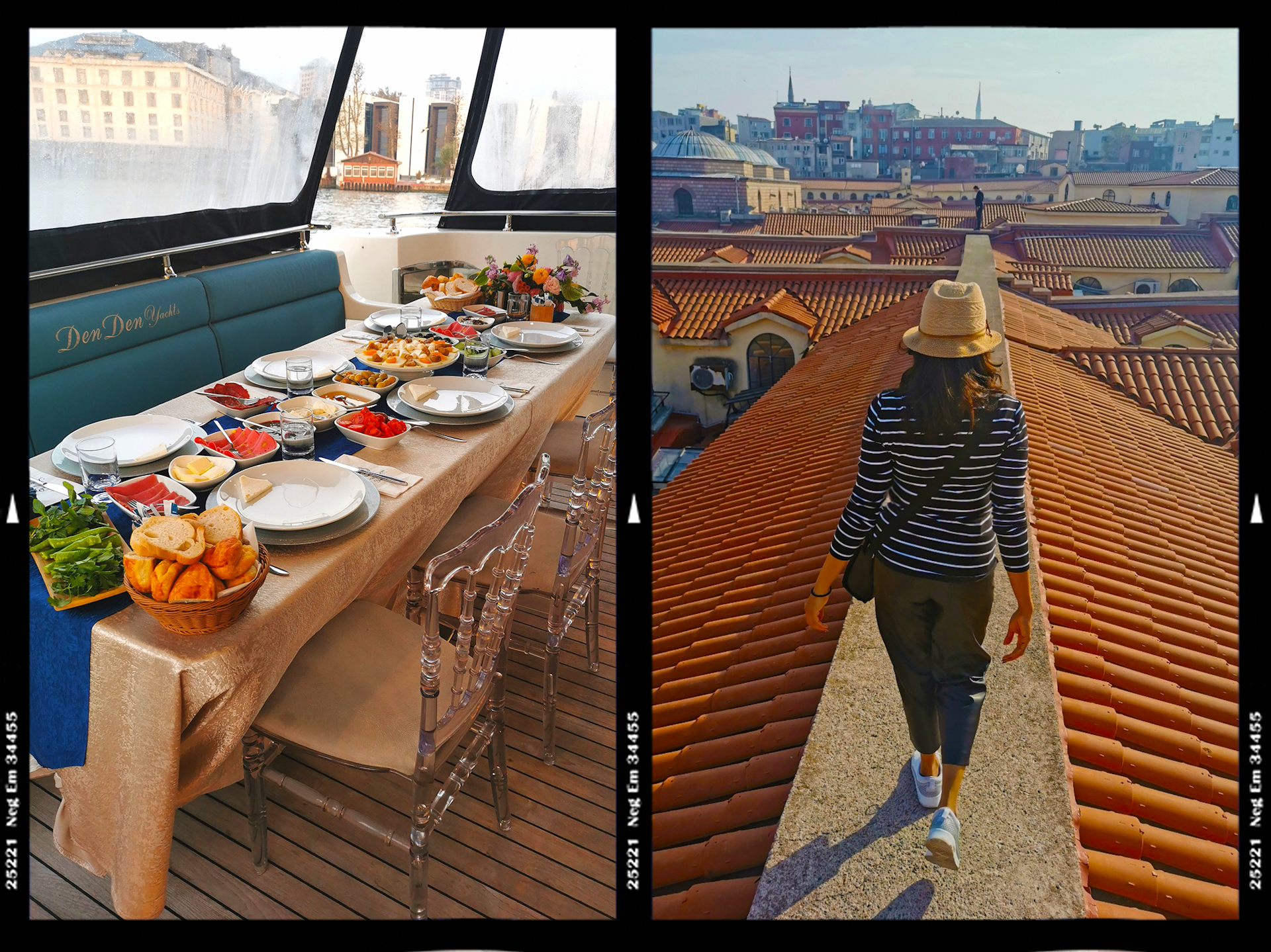 Breakfast in Istanbul and rooftop walks