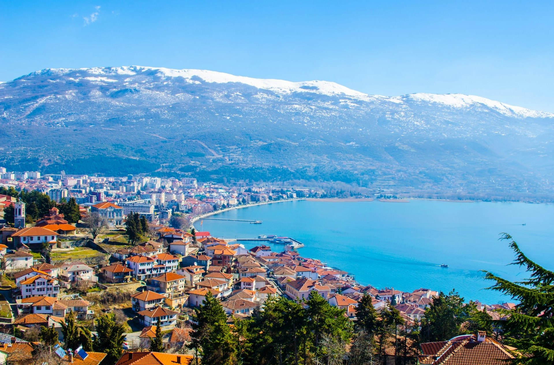 Ohrid in North Macedonia