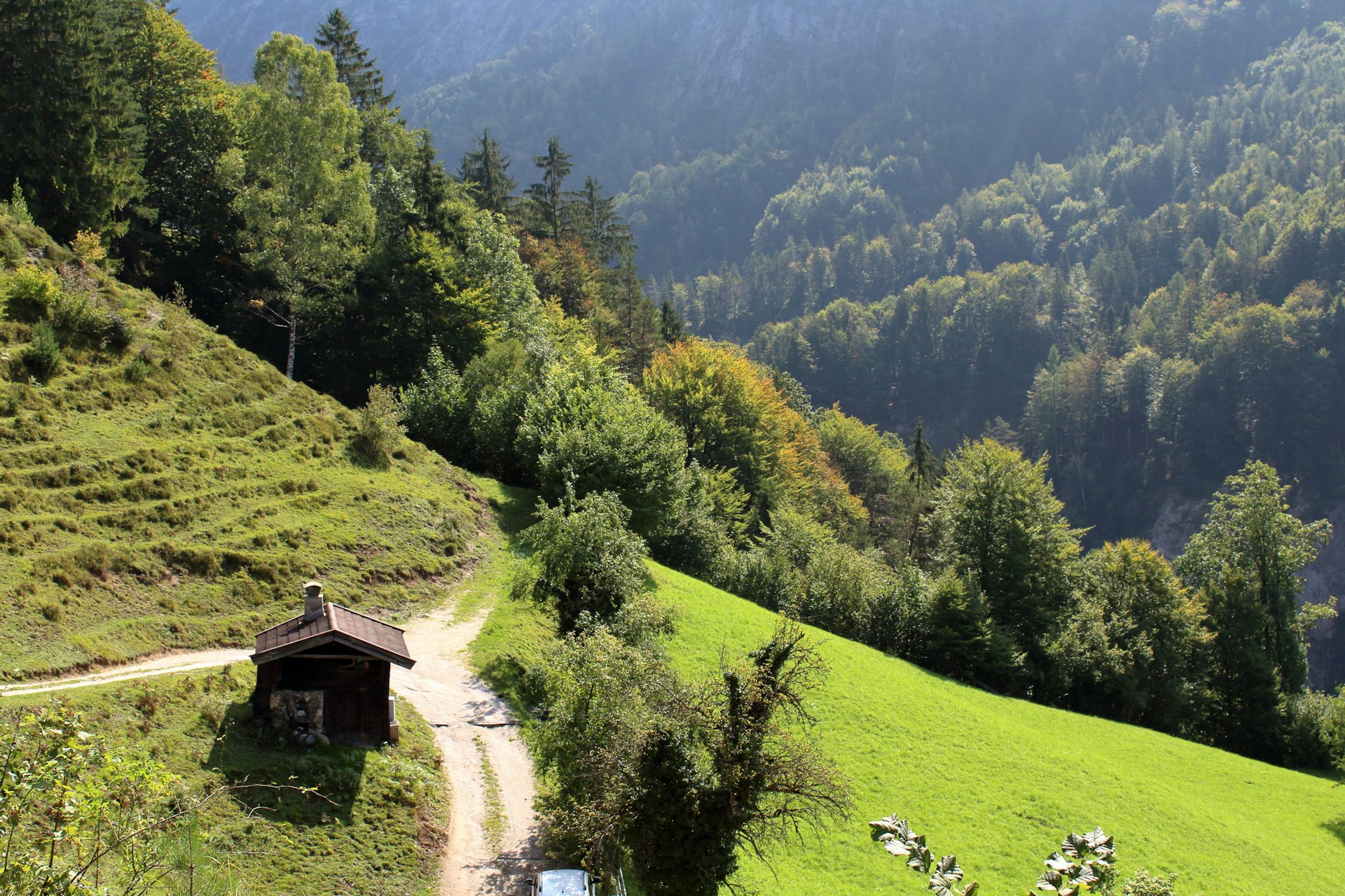Hiking the mountains of Kufstein, Austria
