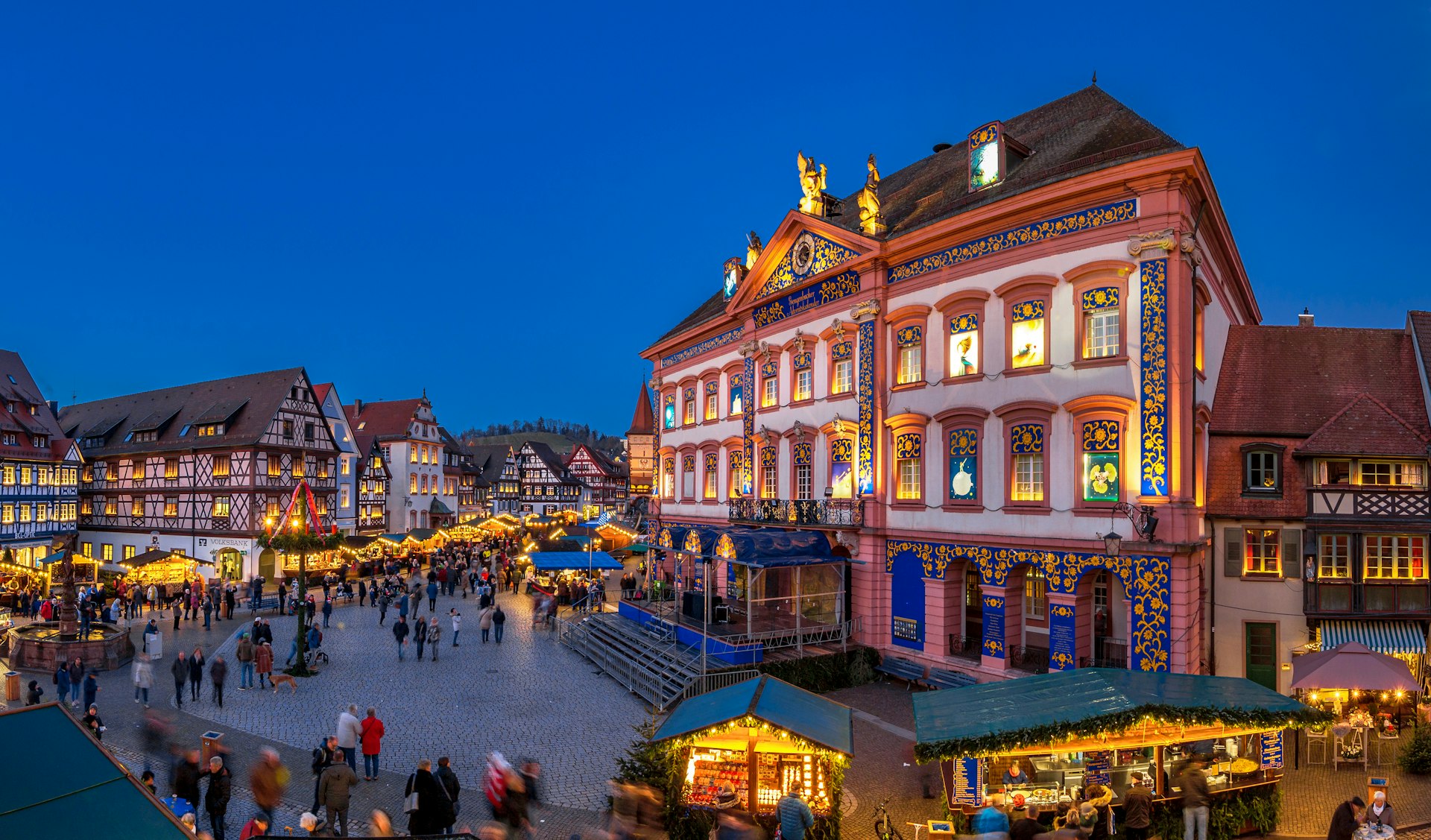 The Christmas market in Gengenbach, Germany