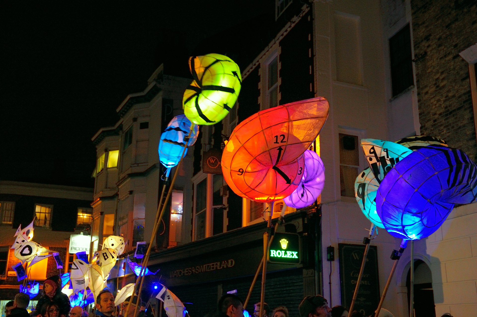 Brighton, England's annual winter solstice lantern parade