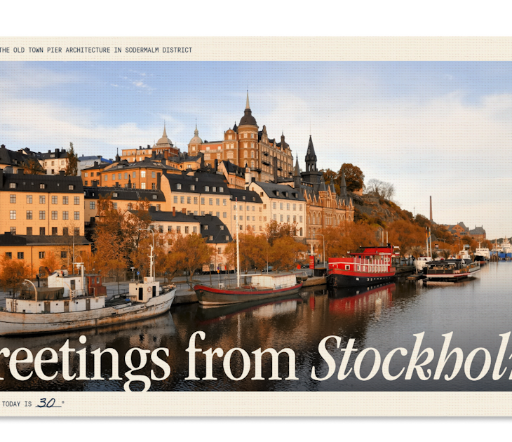 Greetings from Stockholm