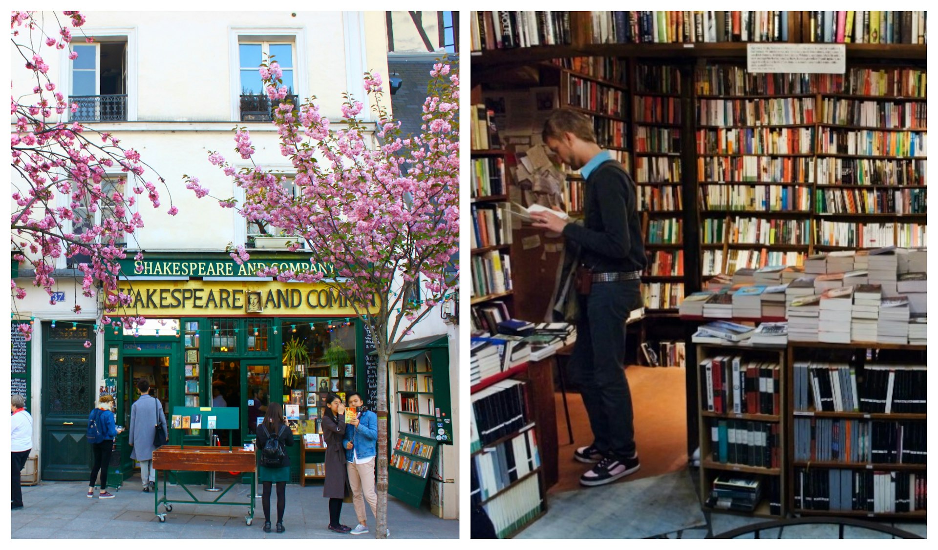 Reading in Shakespeare & Co