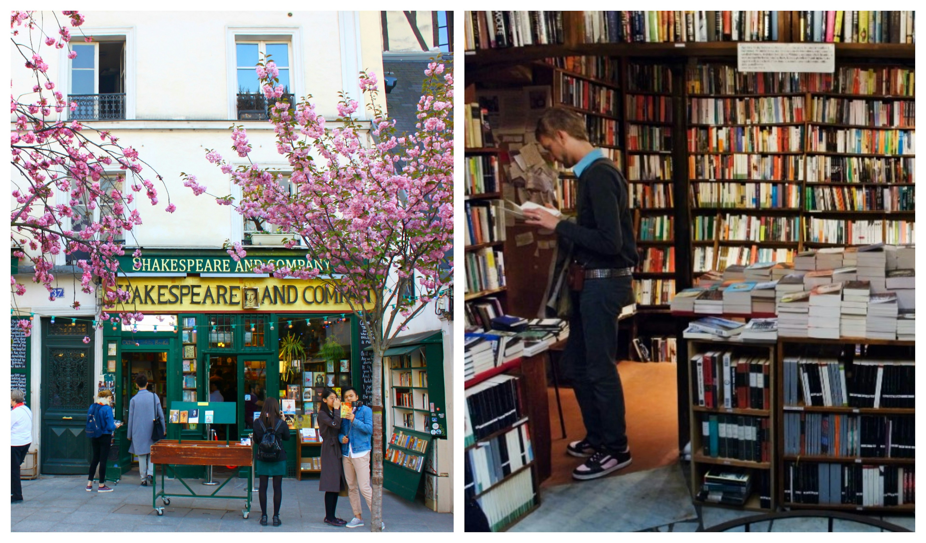 Reading in Shakespeare & Co