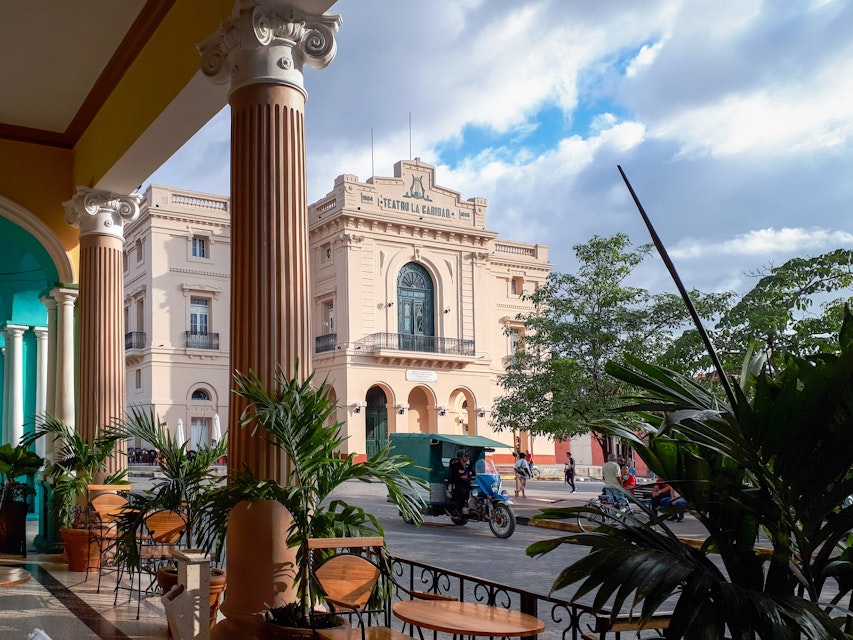 Santa Clara, Villa Clara, Cuba-January 21, 2020: The Charity Theater, a Cuban National Monument, seen from the porch of a colonial building in the city center
1220089414
charity theater, charity, theatre, santa clara cuba, pov