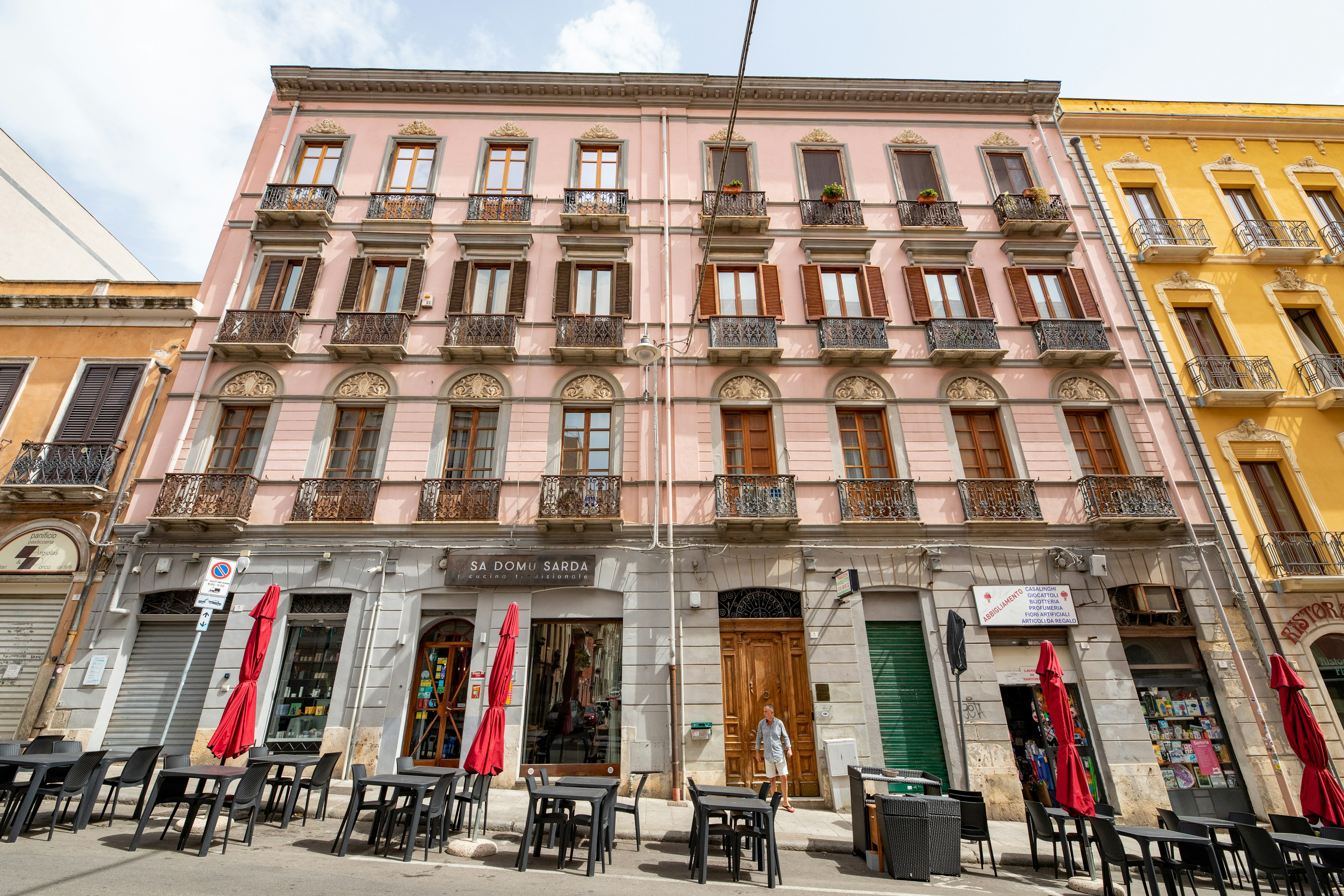 A traditional Sardinian restaurant in Cagliari