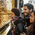 Happy group of friends window shopping at Christmas time in Dublin, Ireland
618533014
Couple - Relationship, Warm Clothing, African Descent, Capital Cities, Real People, Travel, Toothy Smile, Young Women, Women, Young Men, Men, Group Of People, Window Shopping, Community, City Life, Young Adult, Adult, Laughing, Shopping, Giving, Fun, Mixed Race Person, Multi-Ethnic Group, Togetherness, Carefree, Enjoyment, Happiness, Friendship, Irish Culture, Retail, Lifestyles, Urban Scene, Outdoors, Cheerful, Tourist, People, Dublin - Republic Of Ireland, Republic of Ireland, Europe, Day, Winter, Gift, City Street, City, Christmas
Happy group of friends window shopping at Christmas time in Dublin, Ireland