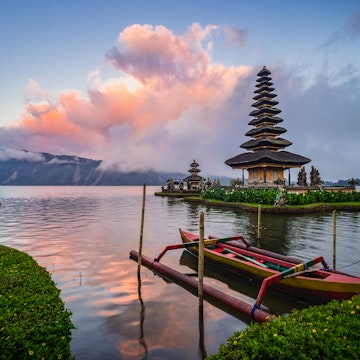 Pura Bratan, this important Hindu-Buddhist temple is a major Shaivite water temple on Bali, Indonesia.
827446284