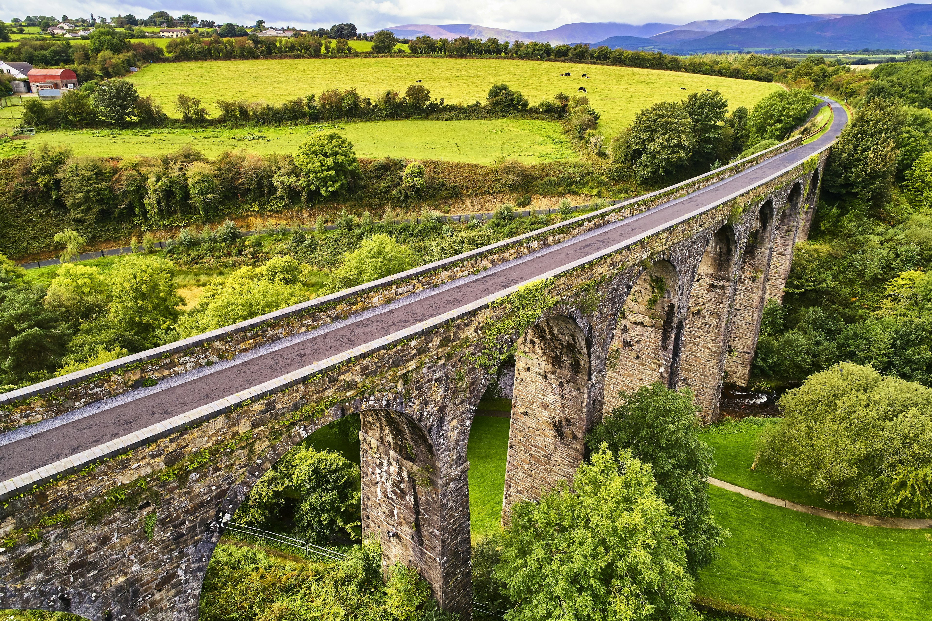 The Kilmacthomas Viaduct on the Waterford Greenway, Cooper Coast, County Waterford, Ireland