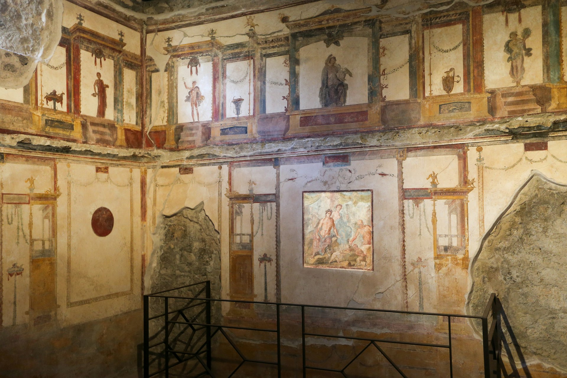 Frescoes in the House of the Vettii