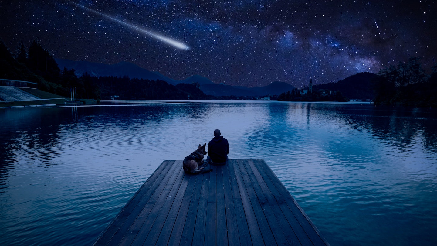 Man with dog looking at Perseid Meteor Shower at lake Bled; Shutterstock ID 1152872222; your: Brian Healy; gl: 65050; netsuite: Lonely Planet Online Editorial; full: Best celestial events of 2023
1152872222
admiring, adventure, asteroid, astro, backpack, camp, comet, constellation, couple, dark, dog, enjoying, europe, experience, falling star, falling stars, freedom, friends, friendship, fun, galaxy, german shepherd, happiness, happy, hiking, landscape, lifestyle, majestic, meteor, meteor shower, meteorite, milky way, mountain, nature, night, observe, outdoor, overlooking, perseid, shooting, shooting star, shooting stars, shower, silhouette, sky, space, star, together, togetherness, view