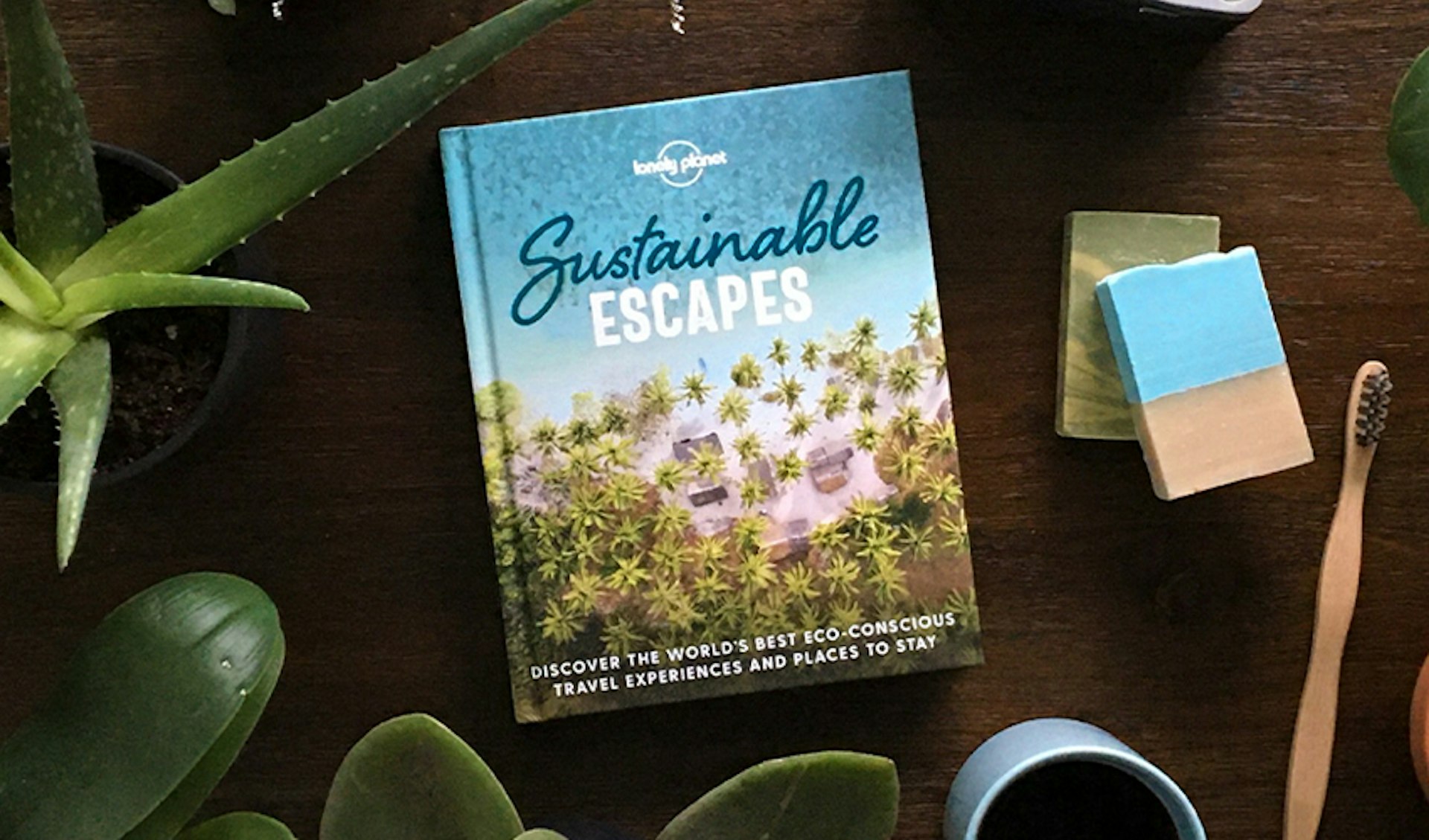 Cover of Lonely Planet's Sustainable Escapes book