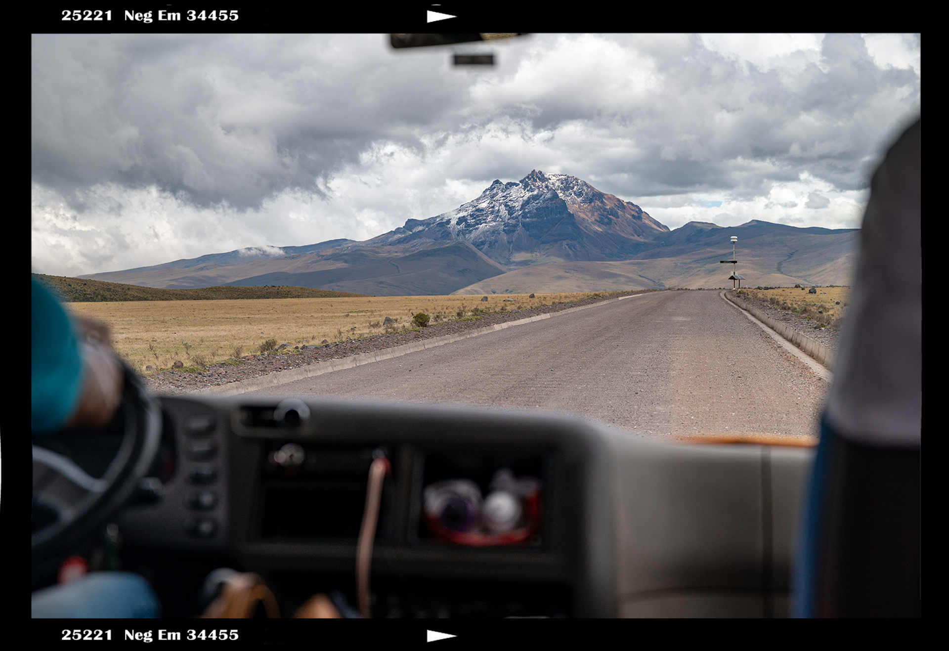 Conduire dans les Andes