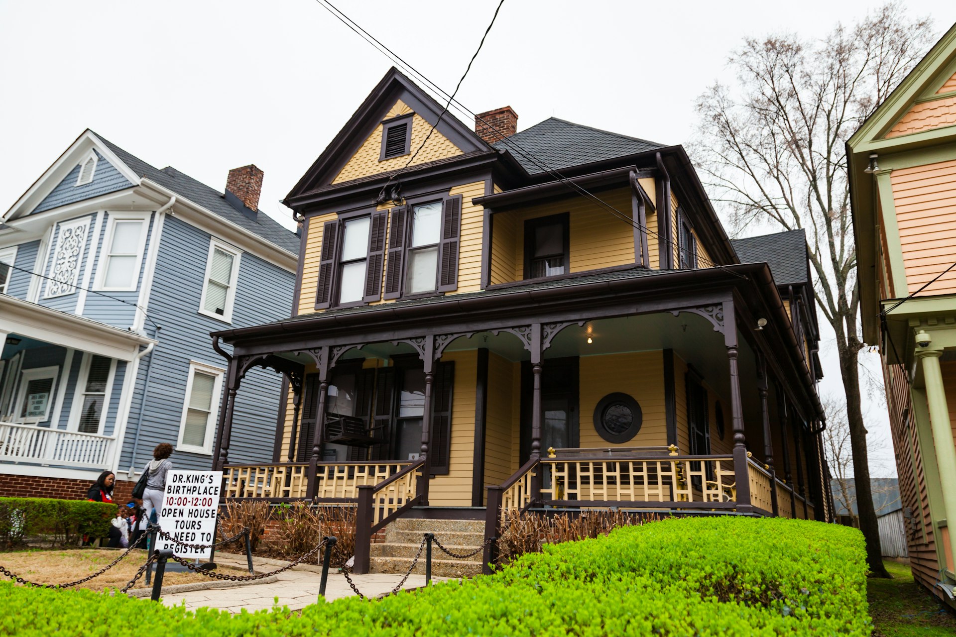 martin luther king jr house inside