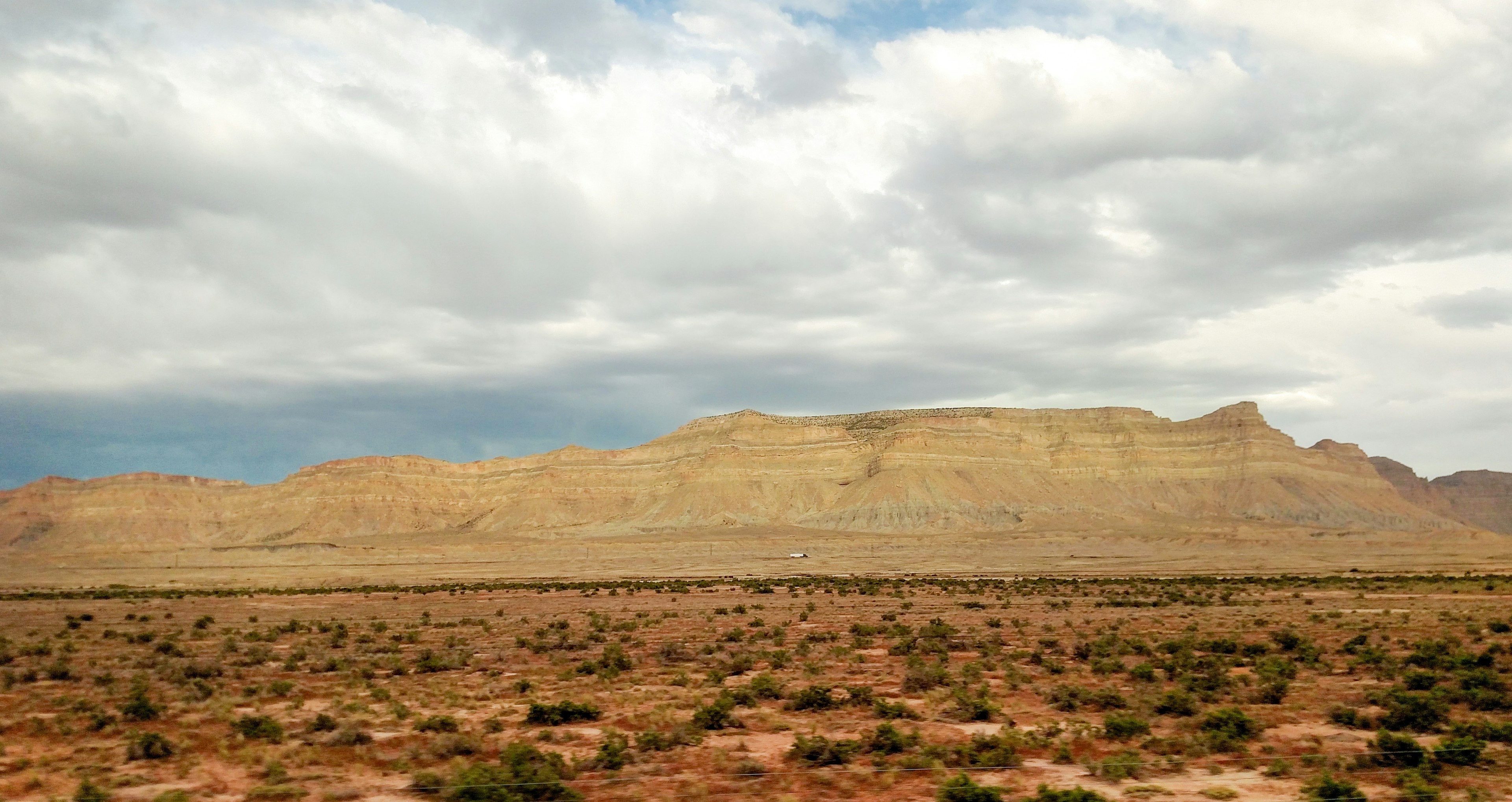 Near the Colorado Utah border, seen from the Amtrak California Zephyr train.